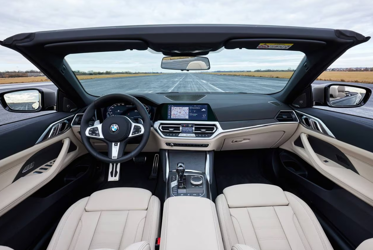 nội thất bmw 430i mui trần convertible