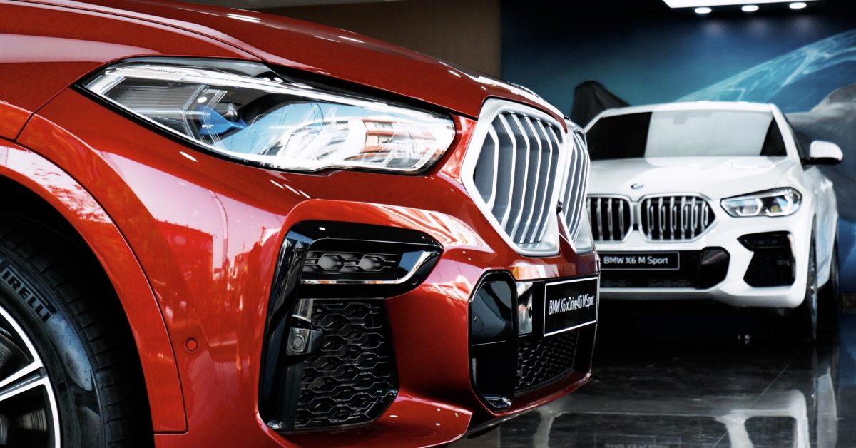 đầu xe X6 BMW