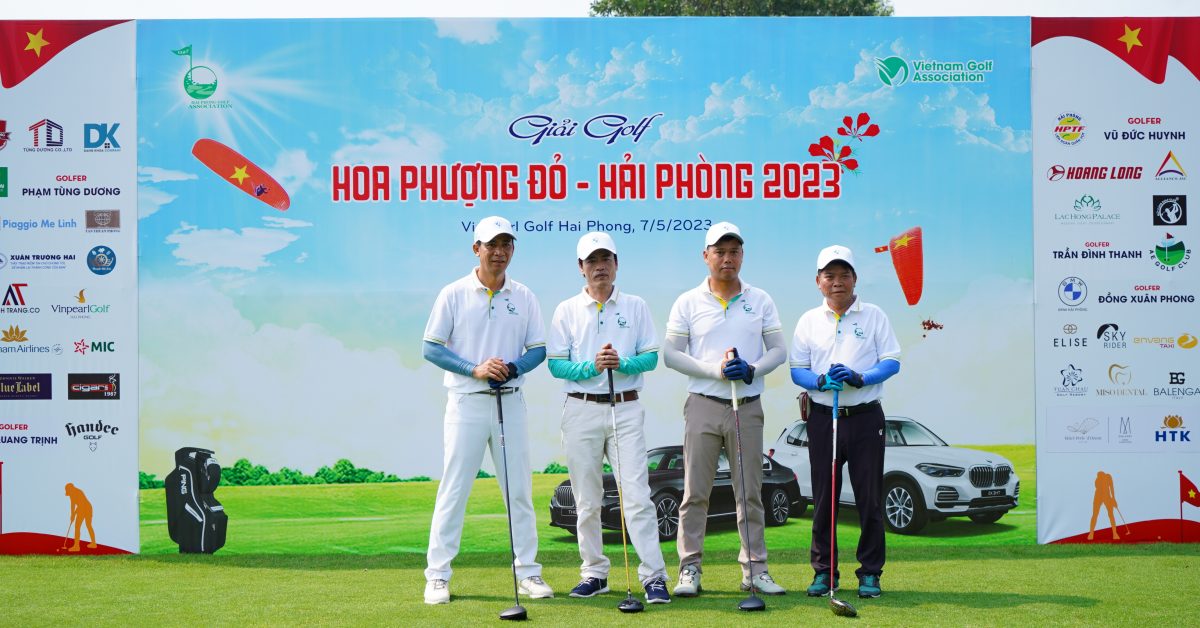 Giải golf hoa phượng đỏ BMW